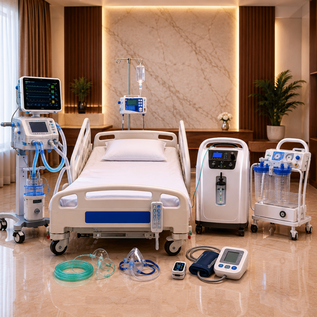 Medical Equipment on Rent | Omika Health Care
