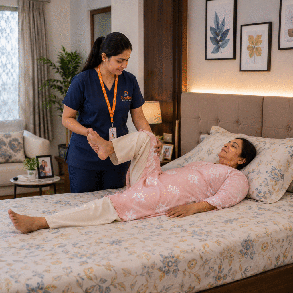 Professional Physiotherapy Services at Home by Omika Health Care